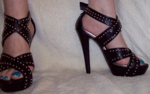 the studded sandals