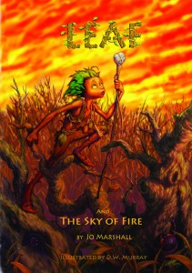 Twig Stories ~ Leaf & the Sky of Fire ~ front cover