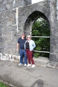 Don and Mel at McCaig's Tower
