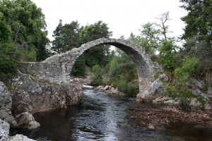 Old bridge at Carrbridge