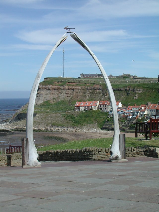 Whitby - whalebone arch